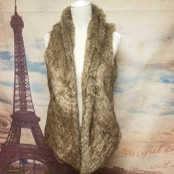 Lemon TART faux fur vest - Picture 2 of 8